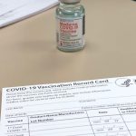 COVID-19 vaccine bottle